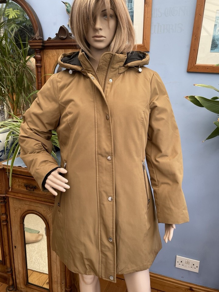 Centigrade Brown Padded Waterproof Coat Winter Jacket Parka Size M eBay