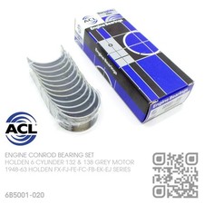 ACL CONROD BEARINGS -0.020" 132-138 6 CYL GREY MOTOR HOLDEN FX-FJ-FE-FC-FB-EK-EJ