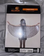 RAVEN WINGS ONE SIZE FITS MOST Happy HALLOWEEN COSPLAY Costume