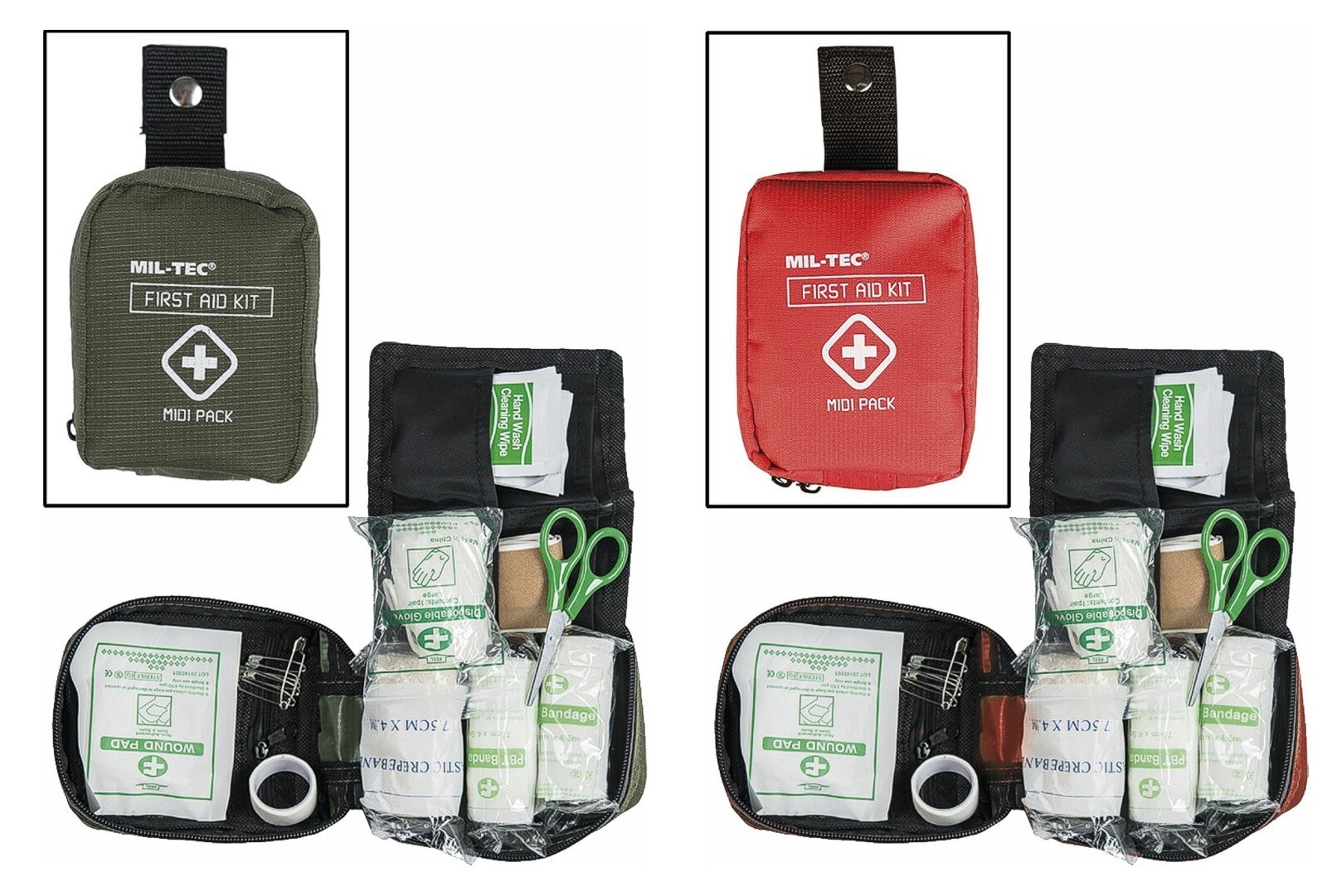 Thumbnail - Militär Erste Hilfe Kit Army First Aid Pack Mini | Midi 17-tlg. |