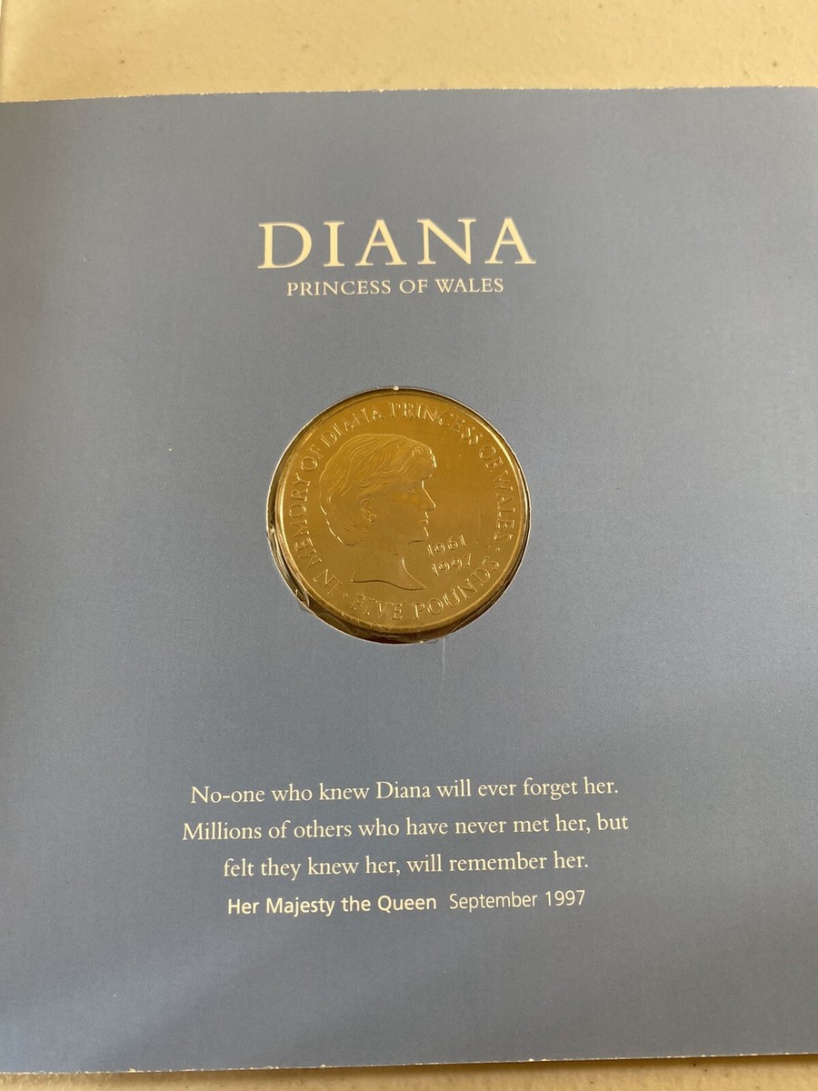 British Royal Mint Diana Princess Of Wales Memorial Coin 13B49 | eBay