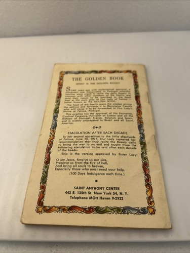 Fatima And The Rosary 1962 by Rev Msgr Joseph Cacella - Picture 5 of 10