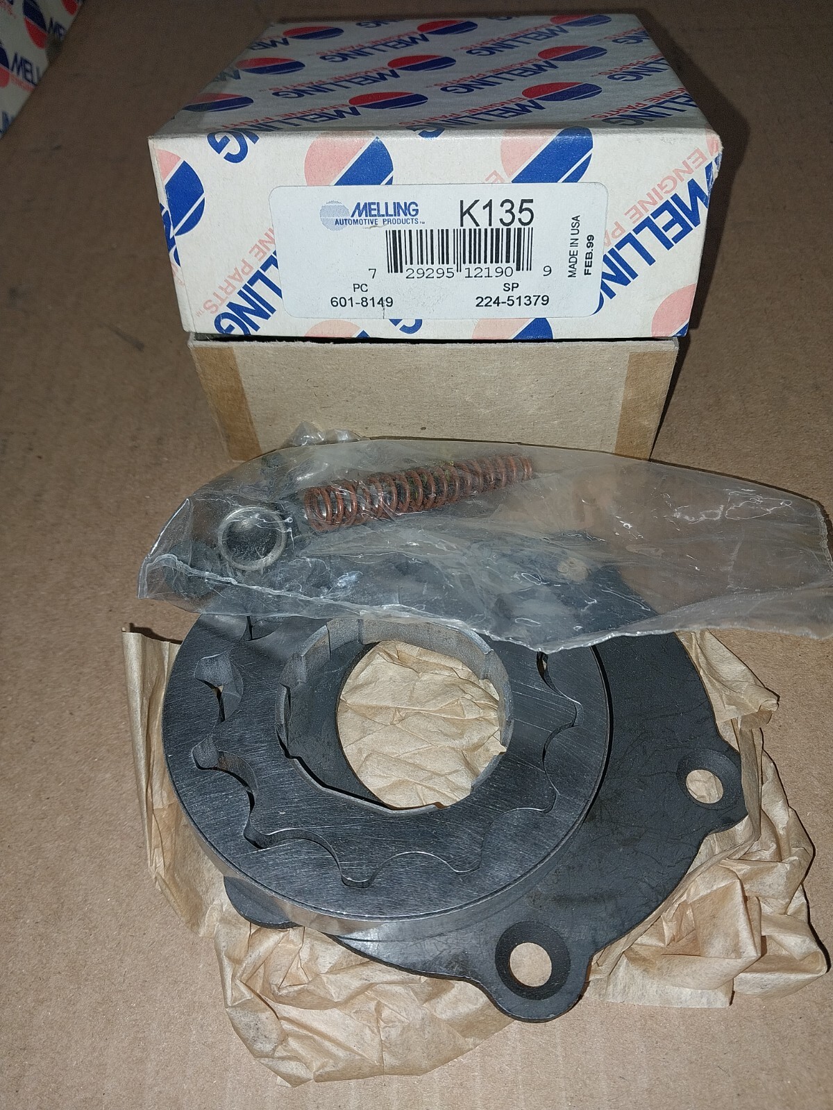 K135 Melling Oil Pump Rebuild Kit eBay