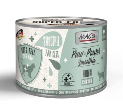 Macs Cat Paw Power Smoothie Huhn - Haut & Fell | 6x 200g