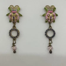 Lunch At The Ritz LATR 2GO Ladybug Earrings