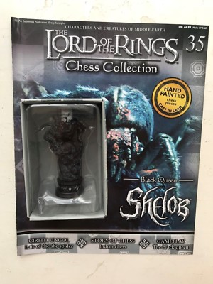 Herr der Ringe Chess Collection 35 Shelob Eaglemoss Figur + Zeitschrift