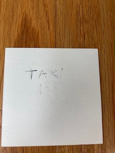 Taki 183 Set of 2 Stickers Graffiti Tag New York Original Art In The Streets NYC - Picture 4 of 4