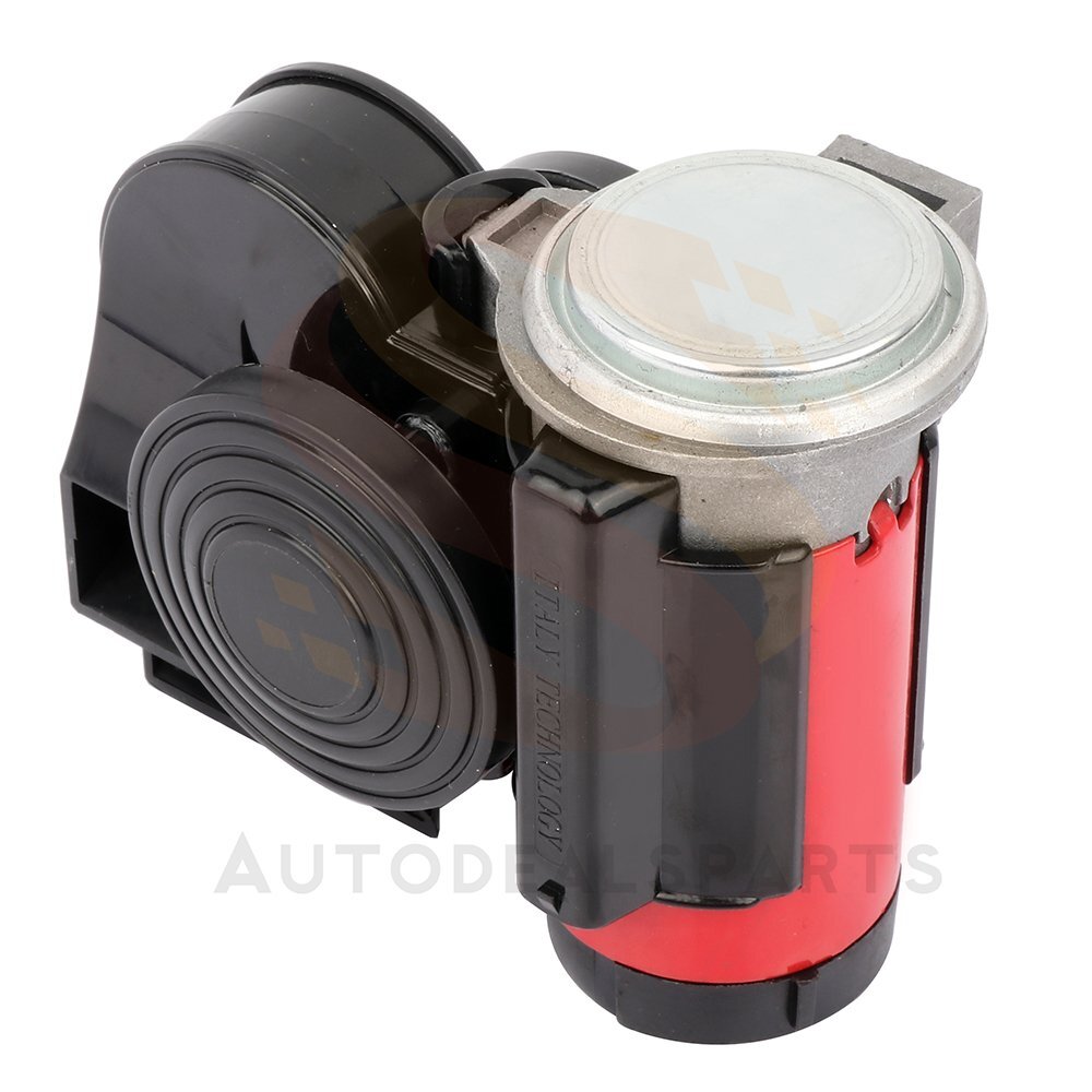12V 130DB Electric Dual Tone Compact Air Horn Kit For Car Truck SUV Motorcycle