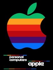 Apple Personal Computers Vintage Logo NEW MET...