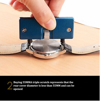 Ouvre Boîtier de Montre Outil Clé de Réparation Ouvrir boitier