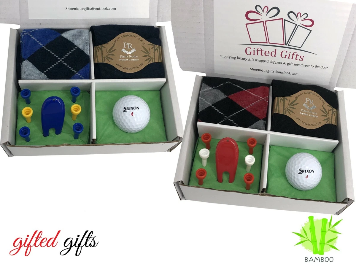 Golf Gift Sets Socks Balls Tee s Ideal Presents Fathers Day