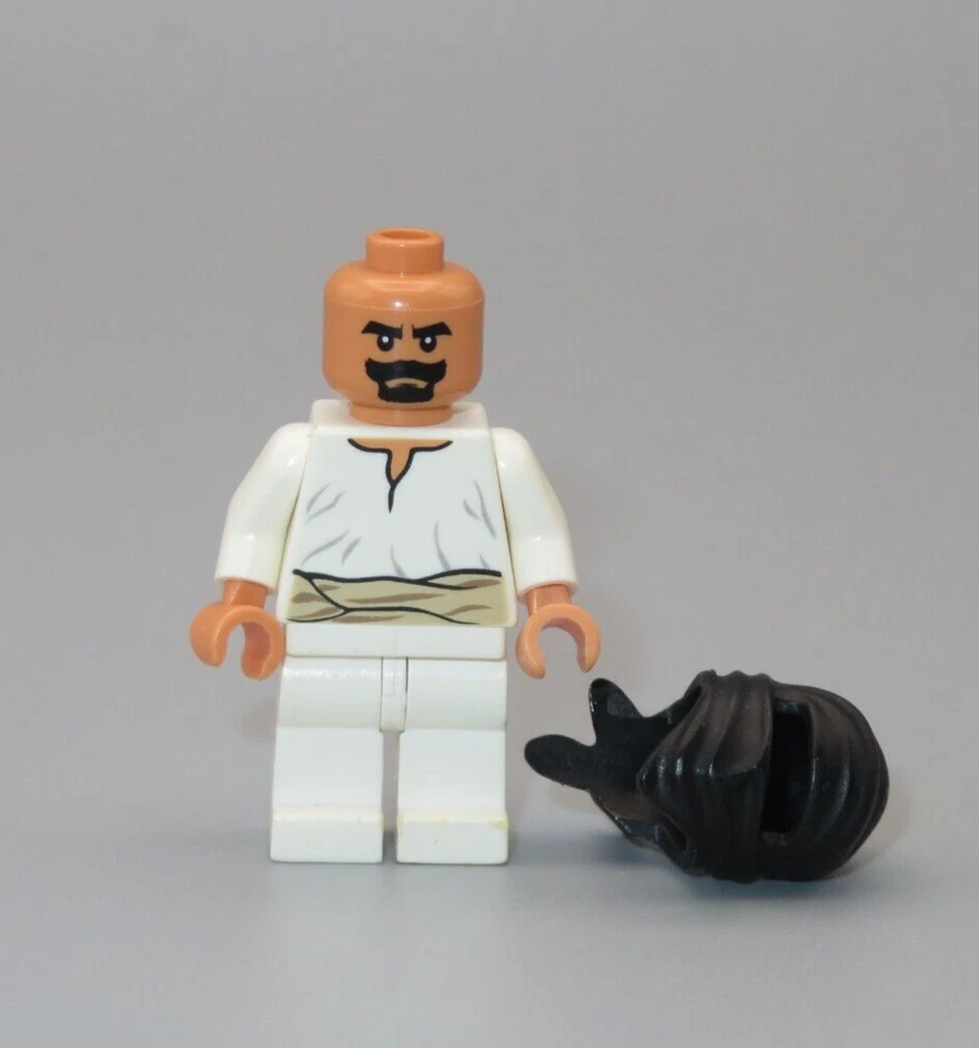 LEGO Indiana Jones Cairo Thug minifigura 7195 emboscada en Cairo Raiders arca perdida Foto 2 de 2