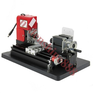 Mini Wood Metal Motorized Lathe Machine Woodworking Hobby 