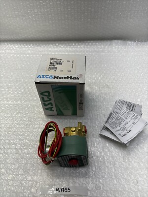 ** New Asco Redhat 8262H022 120/60,110/50G Shutoff Solenoid Valve #