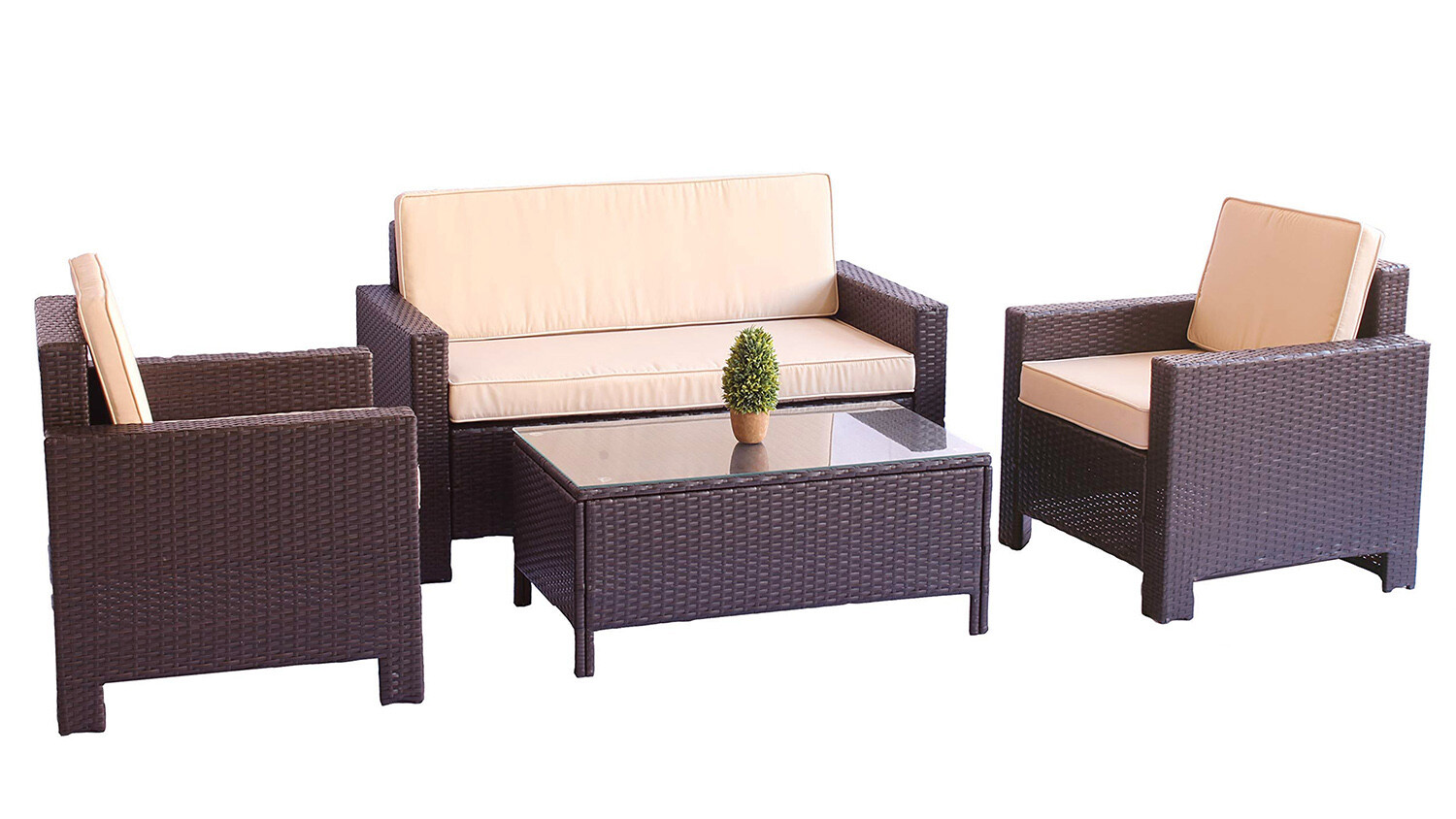 Clementine Outdoor Wicker Dining Set For Sale Online Ebay