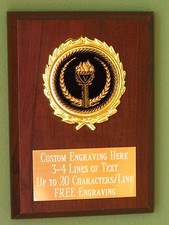 Employee/Appreciation/Retirement Award Plaque 4x6 Trophy FREE engraving