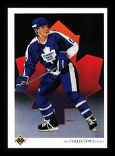 Gary Leeman 1990-91 Upper Deck Hockey NHL #310b Toronto Maple Leafs