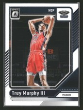2024-25 Donruss Optic #179 Trey Murphy III New Orleans Pelicans Basketball Card
