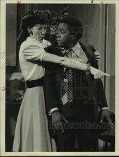 Press Photo Comedians Lily Tomlin & Flip Wilson Perform Scene - sap45437