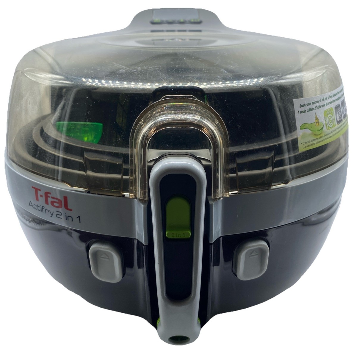 T-fal Actifry 2 in 1 Air Fryer Auto Stirring Low Fat Cooker Model