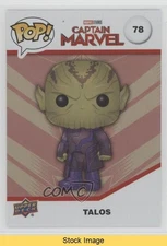 2023 Upper Deck Funko Pop Marvel Infinity Saga Patina Talos #78 READ 0il7