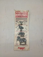 VTG NOS Crossman Air Guns Metallic Silhouette Air Gun Targets 