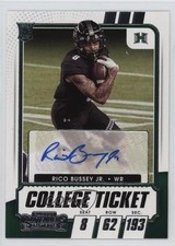 2021 Panini Contenders Draft Picks College Ticket Rico Bussey Jr #176 Auto 1t2c