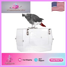High-Quality Bird Bath with Clear View Design - Perfect for Parakeets  Conures