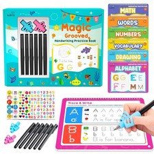 Magic Grooved Writing Practice for Kids Age 3...