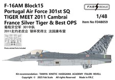 FabScale Studio FD48059 1:48 F-16AM Block 15 Portugal Air Force 301st SQ TIGER M
