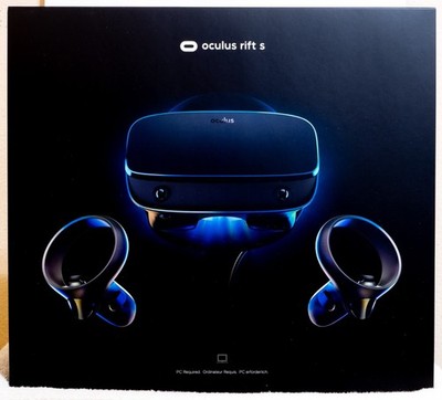 Oculus Rift S PC-Powered VR Gaming Headset + AMVR Silicone Anti-Scratch Rings