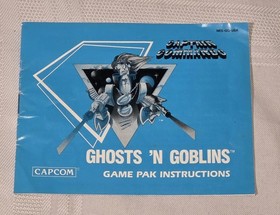 Ghosts 'N Goblins (Nintendo Entertainment System NES, 1986) With Manual! Tested