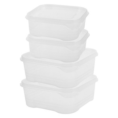 4 Pcs Aufbewahrungsbehälter Für Müsli Vorratsbehälter Lebensmittel