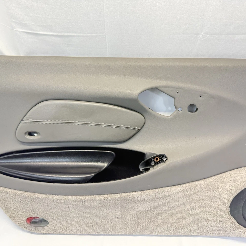 1999-2004 Porsche Boxster 986 левая дверная панель искусственная кожа серый драйвер LH OEM - Изображение 3 из 4