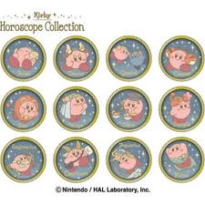 Kirby Horoscope Collection Relief Medal Ensky 1-Inch Collectible Coin