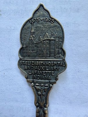1975 St. Elizabeth s Hospital, Lafayette, IN Commemorative Spoon