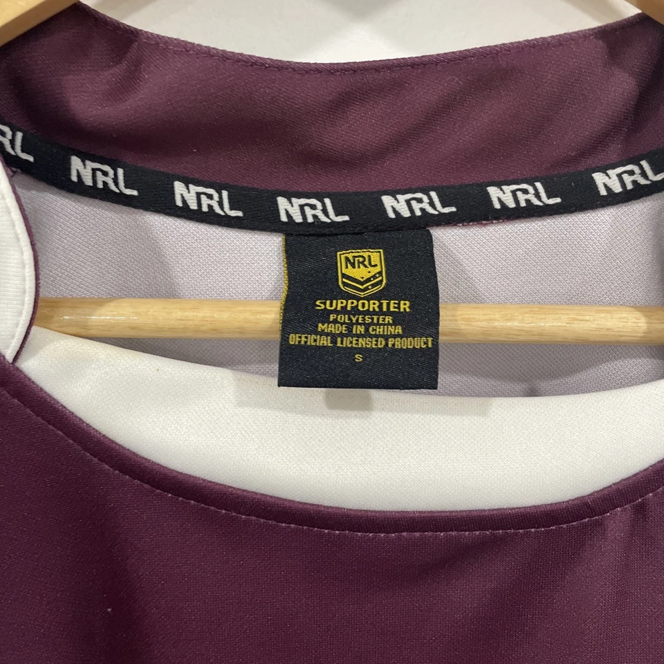 2004 NRL Brisbane Broncos Rugby Union Jersey Mens Shirt Sport Rare Size S - Image 3 of 4