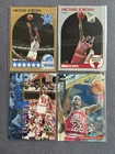 Michael Jordan Card Lot NBA Hoops All-Star Then & Now Upper Deck Bulls Inserts