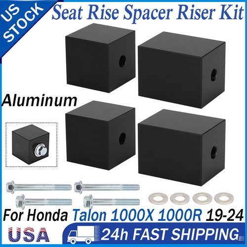 For Honda Talon 1000X 1000R Aluminum Seat Rise Spacer Riser Kit w/ Hardware UTV - Bild 1 von 11