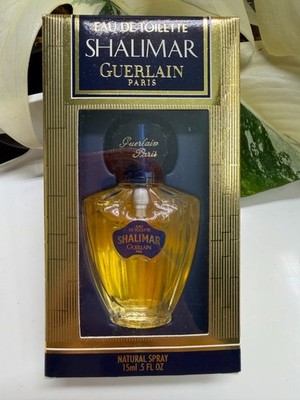 Vintage Shalimar by Guerlain Paris Eau de Toilette Natural 15ml .5 Fl Oz NIB