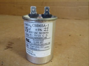 Haier GE A/C Capacitor Part # 3600132 VC574029 CQC02002001185