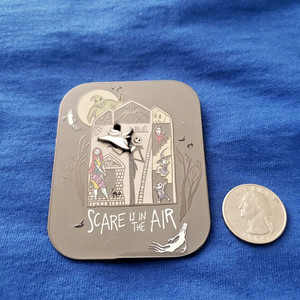 Disney Loungefly Nightmare Before Christmas Scare is in the Air Jumbo LE1000 Pin