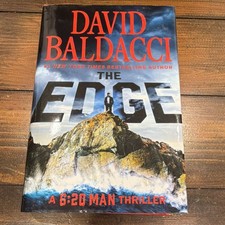 David Baldacci The Edge Hardcover Grand Central 6:20 Man Ser. w/ Dust Jacket