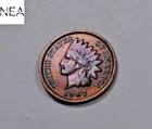 1907 Indian Head Penny Cent ~ XF/AU ~ ZI505