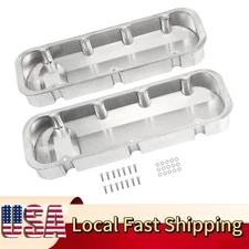 Aluminum Fabricated Valve Cover for Big Block Chevy BBC 396 454 w/Breather .