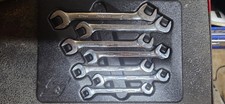 Snap-on VSM807B Metric Open-End Wrench Set  7pc 10-17mm