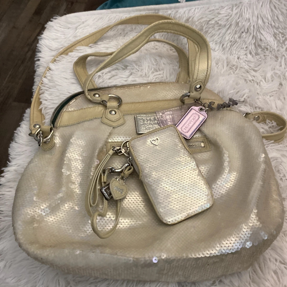 ✨ Rare ✨Coach Mini Handbag Rhinestone Coach Sequin Bags & Handbags for Women for sale | eBay