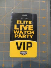 B.A.S.S. 2019 Elite Live Watch Party VIP Credential Badge - 3 x 5 inch