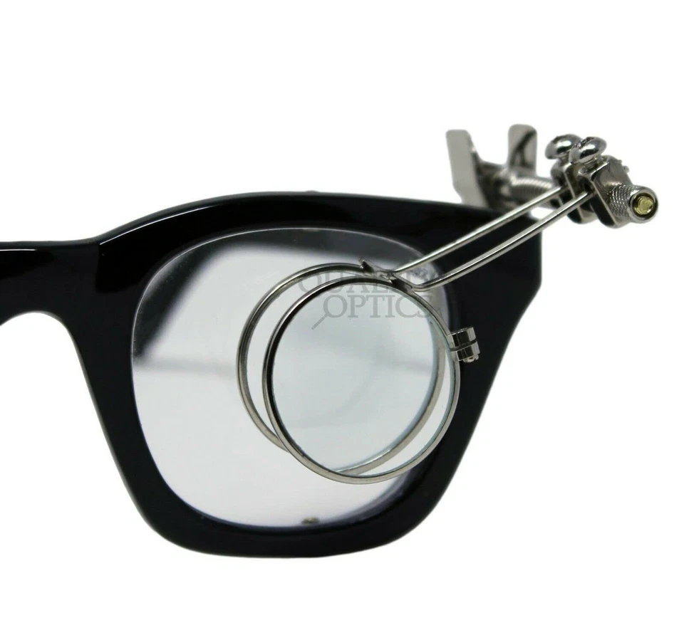 Lupa con clip 2 lentes para gafas Foto 4 de 4