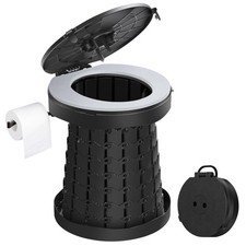 2025 New Upgrade Retractable Portable Toilet Foldable with Soft Cushion Heigh...